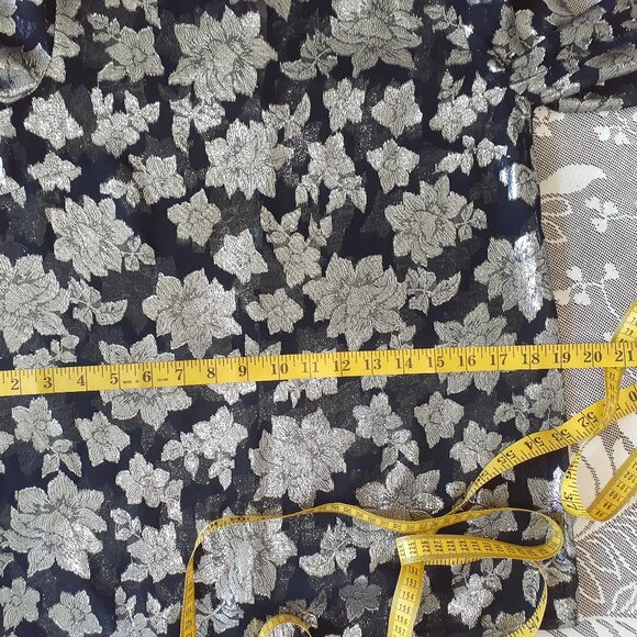 Club Monaco Metallic Print Blouse - Picture 11 of 13